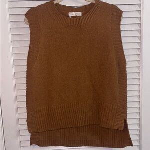 Women's Brown Sweater Vest